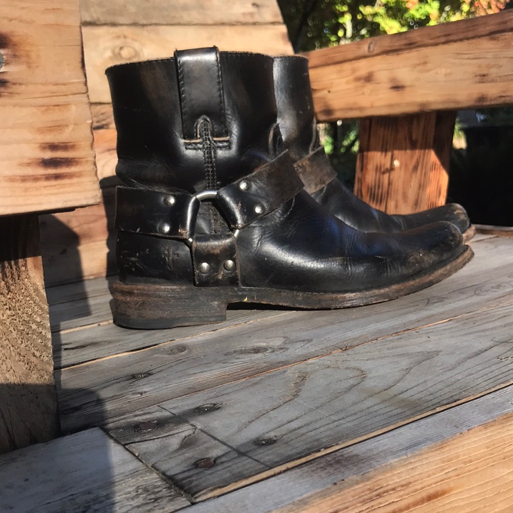 Frye Harness Boots